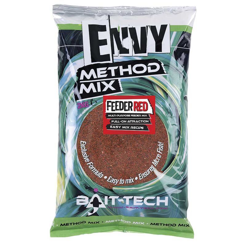 Amorce Bait Tech Envy Feeder Red 2KG - Amorces | Pacific P&ecirc;che