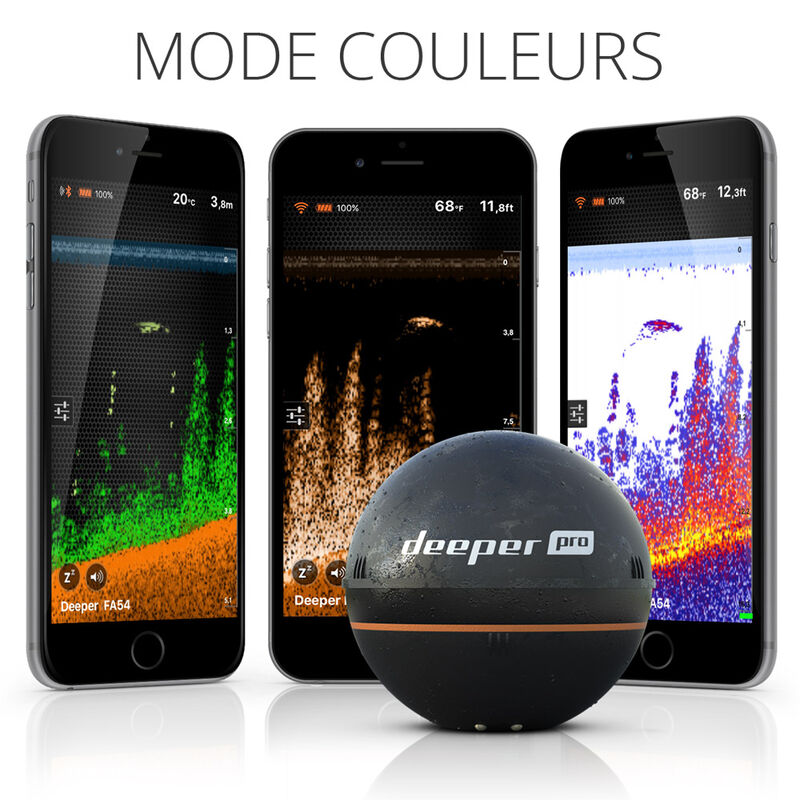 Sondeur portable navigation deeper pro - Sondeurs | Pacific P&ecirc;che