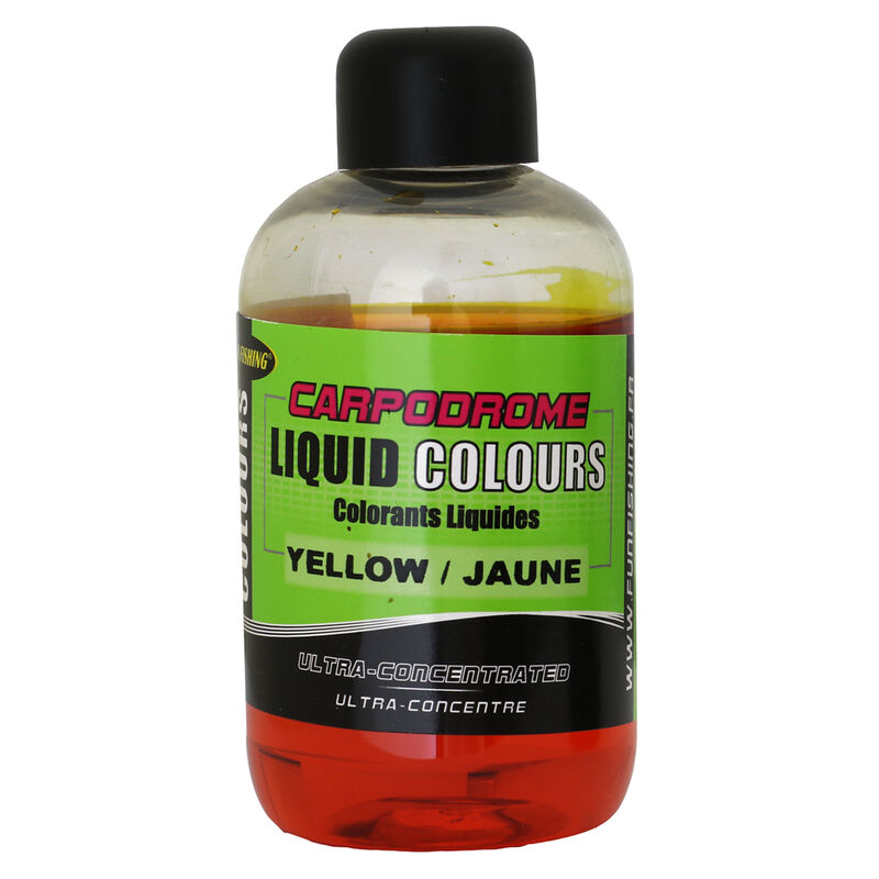Additif liquide coup fun fishing Jaune - Additifs | Pacific P&ecirc;che