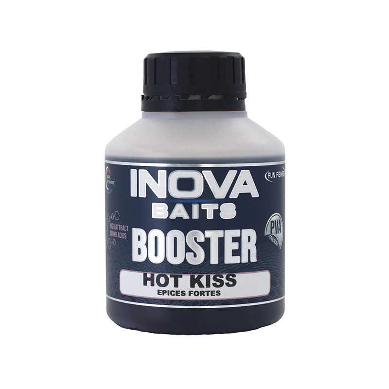 Booster Fun Fishing Inova Hot Kiss 250ml - Boosters / dips | Pacific P&ecirc;che