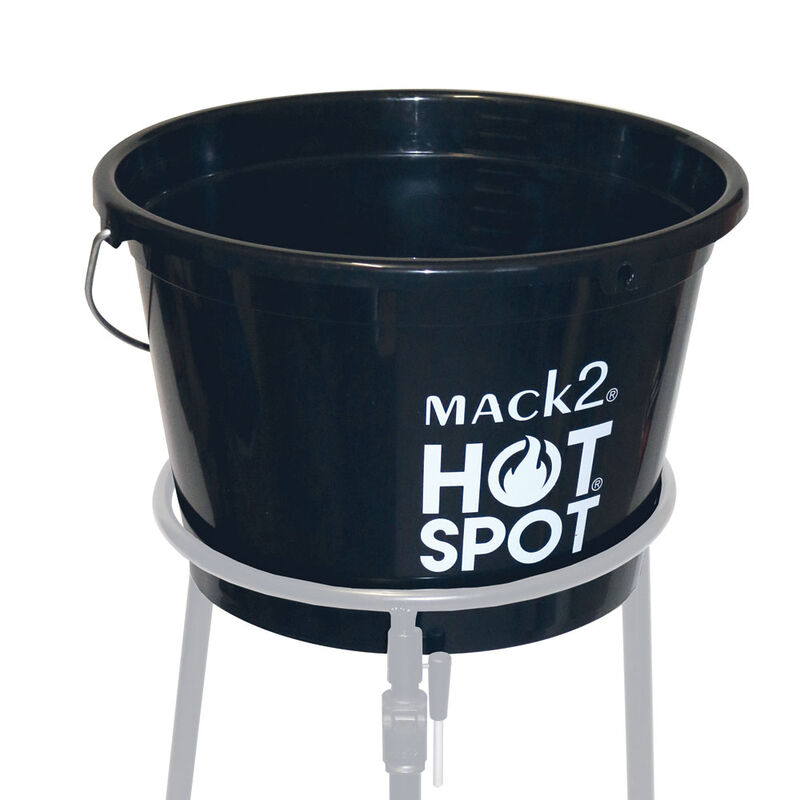 Seau carpe mack2 hot spot round bucket 18 l, , large
