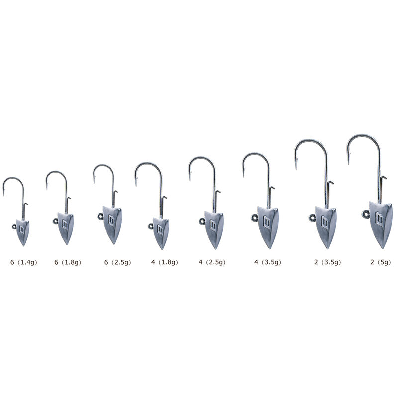 T&ecirc;tes Plomb&eacute;es BKK Silent Chaser - Prisma Darting LRF Taille 3/0 - T&ecirc;tes plomb&eacute;es | Pacific P&ecirc;che