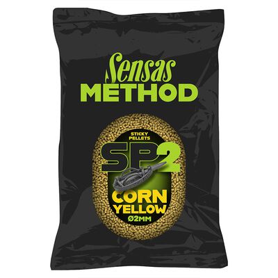 Pellets Sensas Method Sticky Pellets Corn 650g - Amorces | Pacific P&ecirc;che