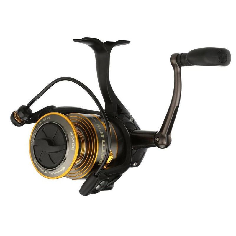 Moulinet Spinning PENN Battle IV 4000 - Moulinets tambour Fixe | Pacific P&ecirc;che