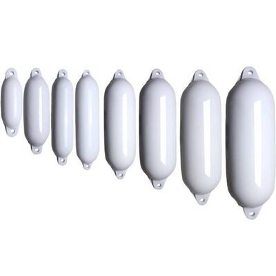 Pare-battage Eco Fender 5 - 2 yeux - &oslash;22x72cm - blanc - Accastillage | Pacific P&ecirc;che
