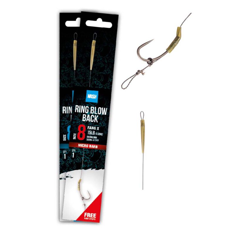 Bas De Ligne Nash Blow Black Rig - Bas de Ligne Mont&eacute;s | Pacific P&ecirc;che