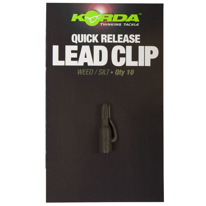 Clip plomb carpe korda quick release lead clips - 10 stuck - Clip plombs et c&ocirc;nes | Pacific P&ecirc;che