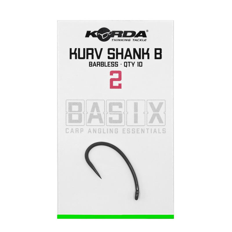 Hame&ccedil;on Korda Basix Kurv Barbless - Hame&ccedil;ons | Pacific P&ecirc;che