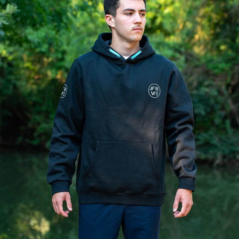 Sweat-Shirt Rive Hoodie Vertical Black  - Sweatshirts | Pacific P&ecirc;che