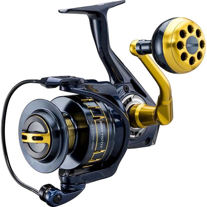 Moulinet Spinning Okuma Salina 6000 - Moulinets tambour Fixe | Pacific P&ecirc;che