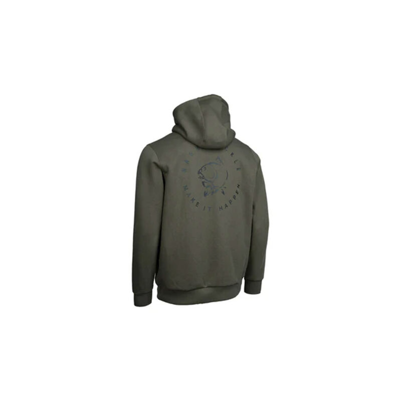 Sweat Nash Make It Carp Logo Hoody Green - Sweatshirts | Pacific P&ecirc;che