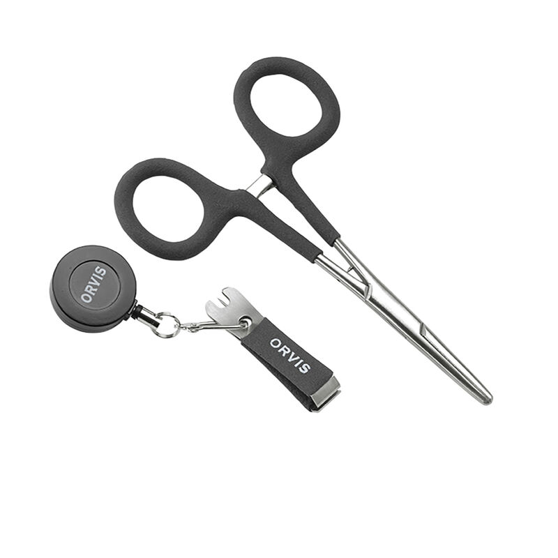Kit d'outils comfy grip orvis (pince + coupe fil + bouton service) - Pinces | Pacific P&ecirc;che