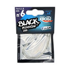 Hame&ccedil;ons texan fiiish krog premium vmc black minnow 200 (x2) - Leurres Souples | Pacific P&ecirc;che