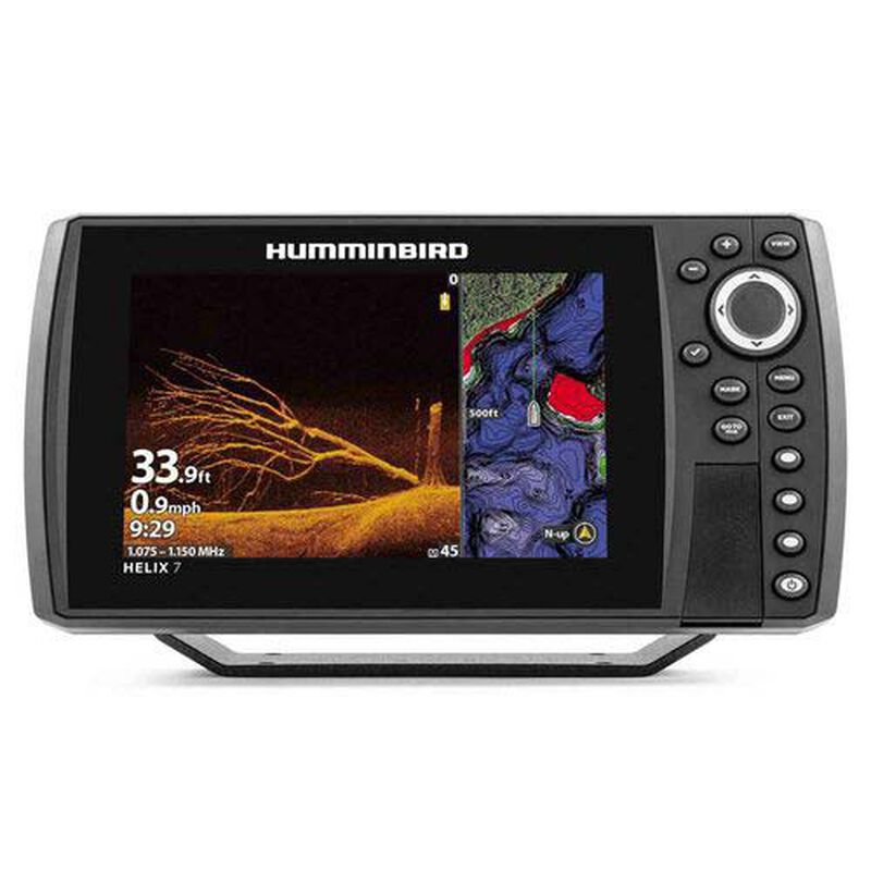 Combin&eacute; R&eacute;seau Humminbird H&eacute;lix 7 G4 Chirp + Mega DI - Sondeurs/Gps | Pacific P&ecirc;che