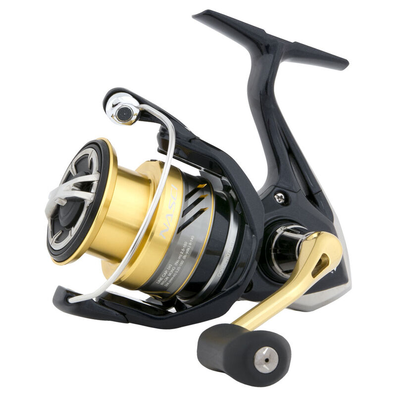 Moulinet frein avant carnassier shimano nasci 3000 fb - Moulinets Spinning | Pacific P&ecirc;che