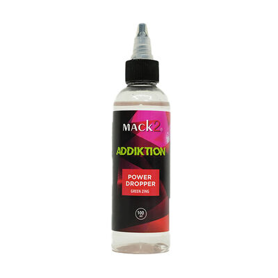 Power Dropper Mack2 Green Zing 100ml - Boosters / dips | Pacific P&ecirc;che
