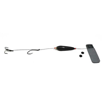 Bas de ligne Overfight Combi Float Rig 8/0 - 6/0 1,75m - Bas de lignes mont&eacute;s | Pacific P&ecirc;che