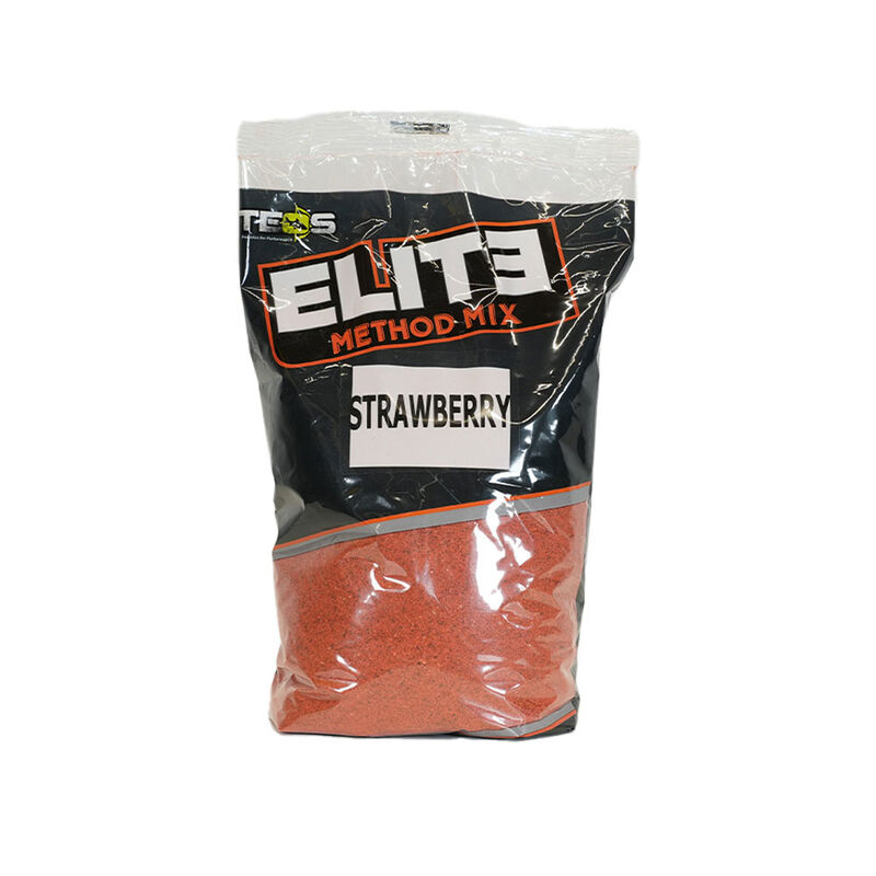 Method Mix Teos Elite Strawberry 1kg - Amorces | Pacific P&ecirc;che