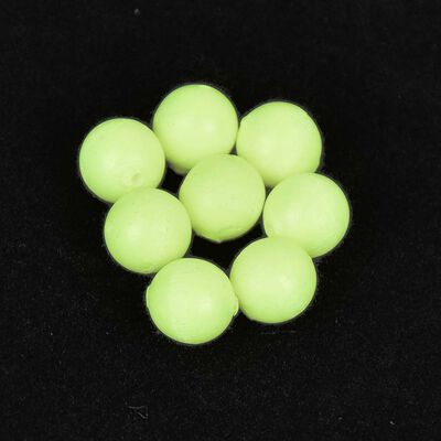 Perles rondes flottantes Sunset PHOSPHO VERT (X20) - Perles | Pacific P&ecirc;che