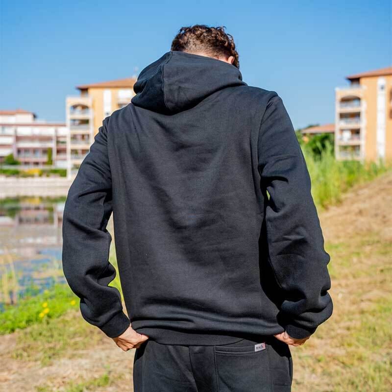 Hoodie Mack2 Carp Addict Noir - Sweatshirts | Pacific P&ecirc;che