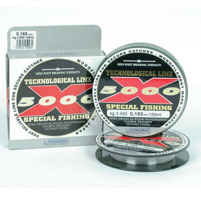 Nylon Colmic X 5000-150M - Nylons Feeder | Pacific P&ecirc;che