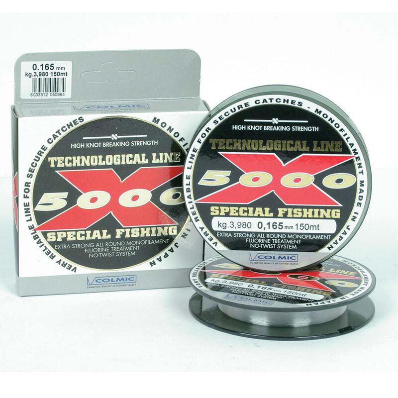 Nylon Colmic X 5000-150M - Nylons Feeder | Pacific P&ecirc;che