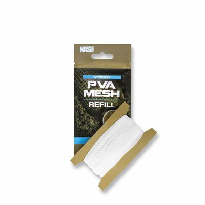 Recharge Filet Soluble Nash Webcast Ultra Weave PVA Refill Narrow 23mm - Filets | Pacific P&ecirc;che