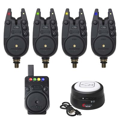 Coffret 4 D&eacute;tecteurs + Centrale + Lampe C-series Pro Alarm Set - Coffrets d&eacute;tecteurs | Pacific P&ecirc;che