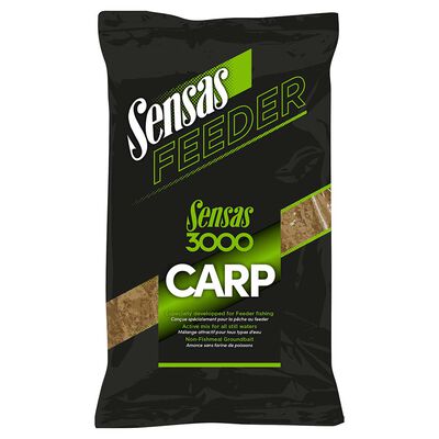 Amorce 3000 SENSAS Feeder Carp 1kg - Amorces | Pacific P&ecirc;che