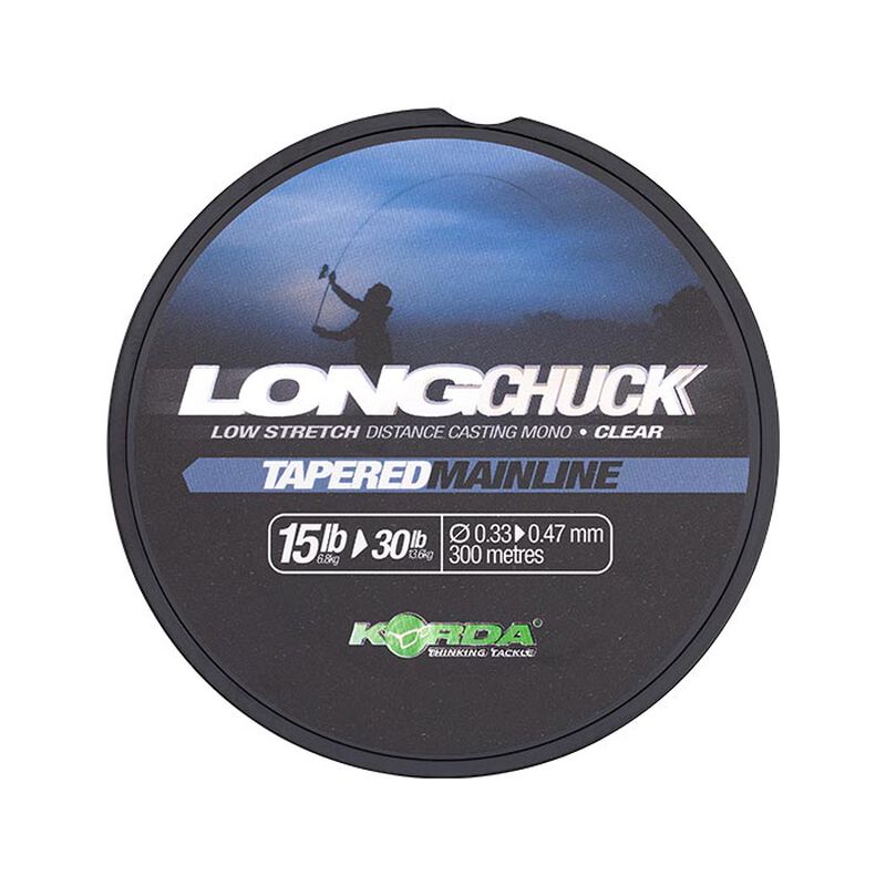 Nylon carpe korda longchuck tapered mainline - Monofilament | Pacific P&ecirc;che