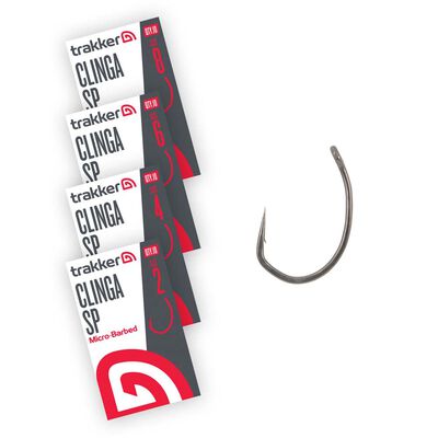 Hame&ccedil;ons Trakker Clinga SP Hooks Micro Barbed x5 - Hame&ccedil;ons | Pacific P&ecirc;che