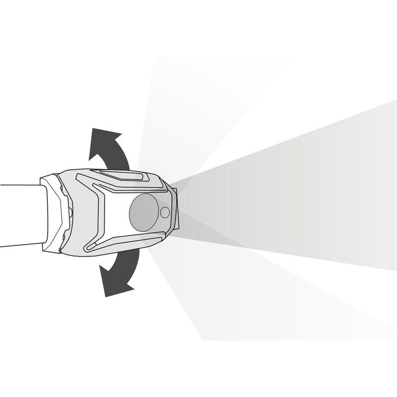 Lampe Frontale Tikkina Gris - Lampes frontales | Pacific P&ecirc;che
