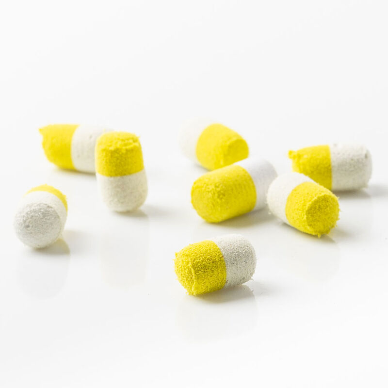Mousse zig rig mack2 ziggy foam dumbell two tone (x8) - Imitations | Pacific P&ecirc;che
