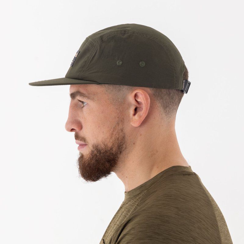 Casquette Trakker CR 5 Panel Green Cap - Casquettes | Pacific P&ecirc;che