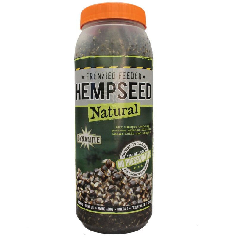 Graines cuites carpe dynamite baits frenzied hempseed 2.3kg - Pr&ecirc;tes &agrave; l'emploi | Pacific P&ecirc;che