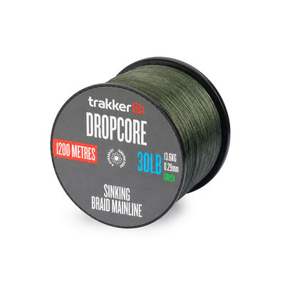 Tresse Trakker Dropcore Braid 30 lb 13.6 kg 0.29 mm 1200 m - Tresse | Pacific P&ecirc;che