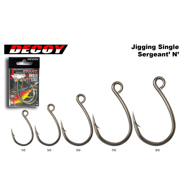 Hame&ccedil;ons pour leurres durs decoy js1 - Simples | Pacific P&ecirc;che
