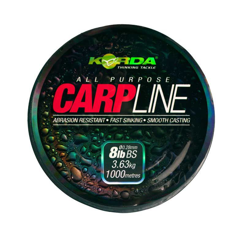 Nylon korda carp line 1000m - Monofilament | Pacific P&ecirc;che