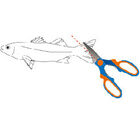 Ciseaux flashmer coupe queues - Ciseaux/Coupes fil | Pacific P&ecirc;che