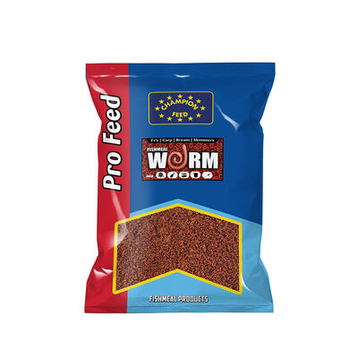 Amorce Champion Feed Groundbait Fishmeal Worm 2kg - Amorces | Pacific P&ecirc;che