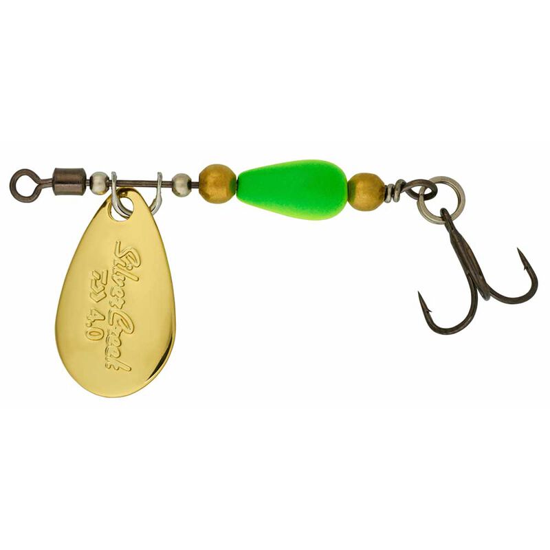 Cuill&egrave;re Tournante Daiwa SilverCreek Spinner Gold/Chart Dots - Cuill&egrave;res Tournantes | Pacific P&ecirc;che