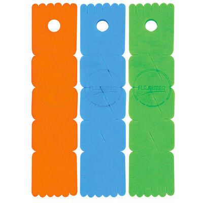 Plioir mousse rectangulaire flashmer 195x45mm (1 plioir) - Plioirs | Pacific P&ecirc;che