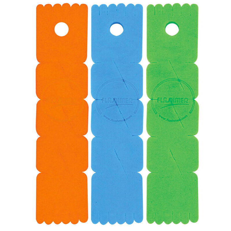 Plioir mousse rectangulaire flashmer 195x45mm (1 plioir) - Plioirs | Pacific P&ecirc;che