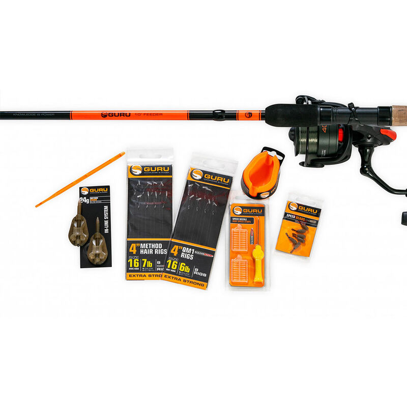 Ensemble Guru 10' Feeder Rod et Reel Combo - Cannes feeder | Pacific P&ecirc;che