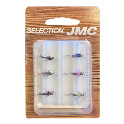 Selection Nymphes JMC Tungsten Jig (x6) - Kit Mouches | Pacific P&ecirc;che