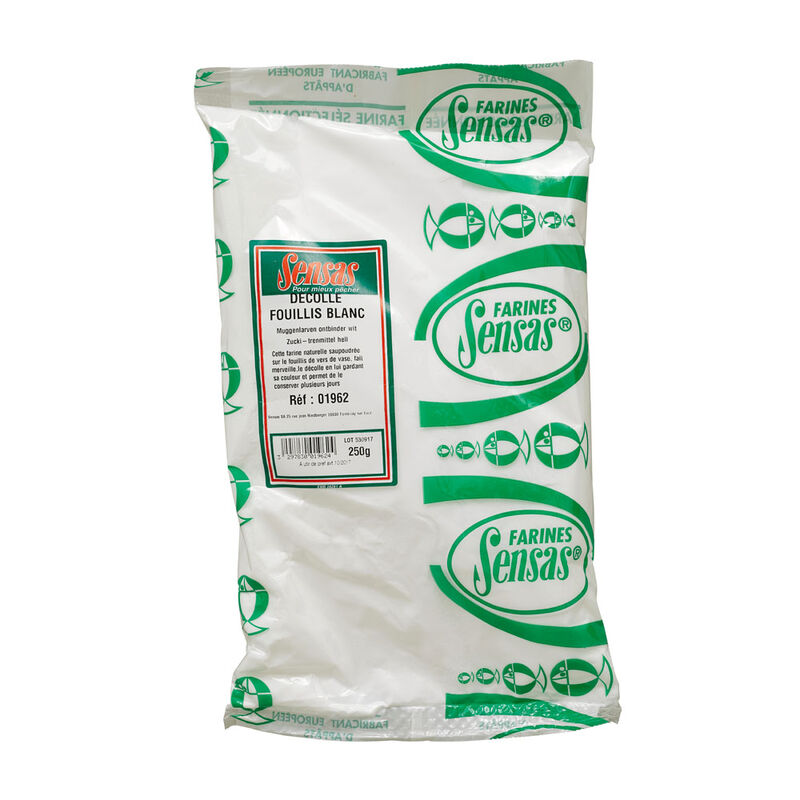 D&eacute;colle fouillis coup sensas blanc 250g - Farines | Pacific P&ecirc;che