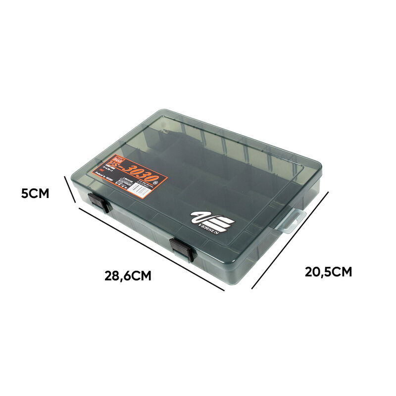 Boite Versus Vs-3030 Noir 28.6x20.5x5cm - Bo&icirc;tes | Pacific P&ecirc;che