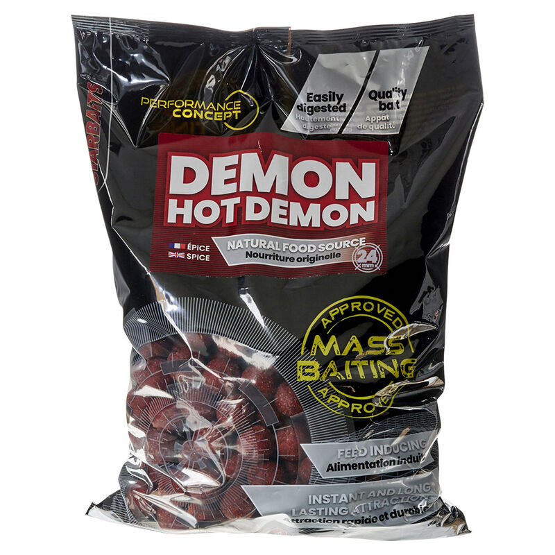 Bouillette Starbaits PC Hot Demon Mass Baiting 3kg - Denses | Pacific P&ecirc;che