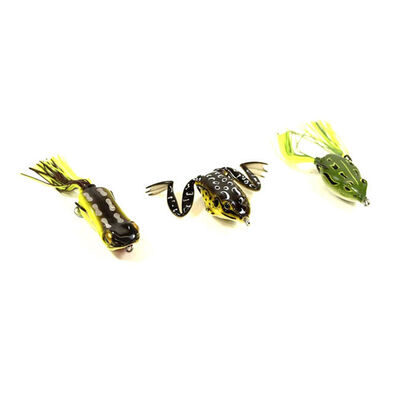 Pack Bzone STK Frog Brown (x3) - Packs et ensembles | Pacific P&ecirc;che