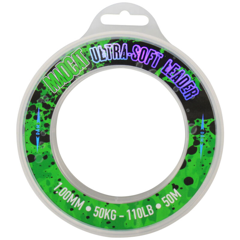 Monofilament bas de ligne silure madcat ultra-soft mono leader 50m - T&ecirc;tes de ligne / Leaders | Pacific P&ecirc;che